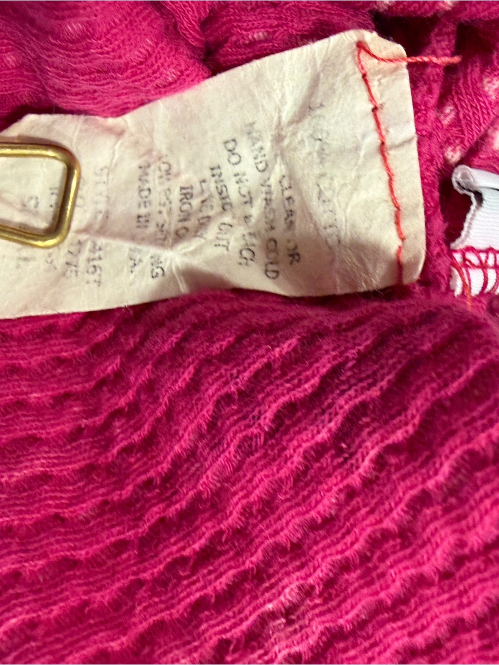 Bling Rider Hot Pink Tank with Black Wing Graphic - Picture 7 of 8
